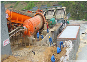 卧式球磨机案例